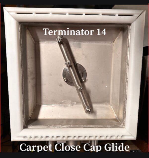 Terminator 14 carpet close cap glide