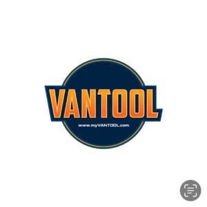 Vantool logo with website address.