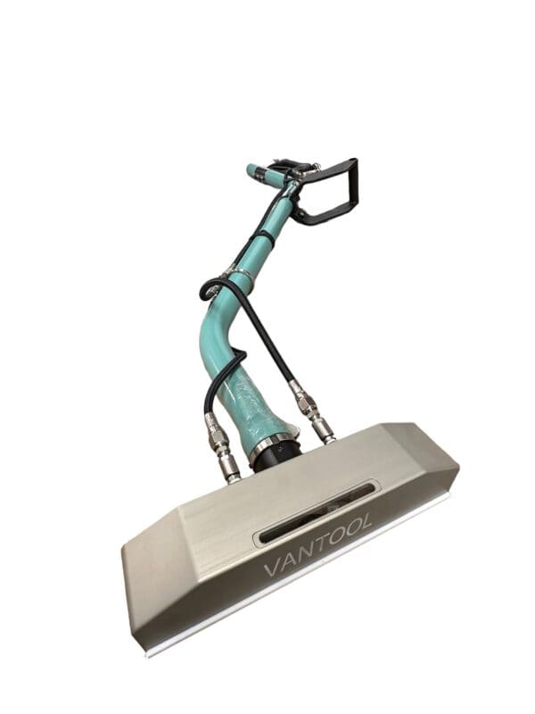 Vantool concrete surface finishing tool.