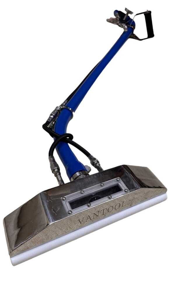 Vantool carpet cleaning tool with handle.