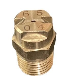 Brass nozzle with 6504 markings.