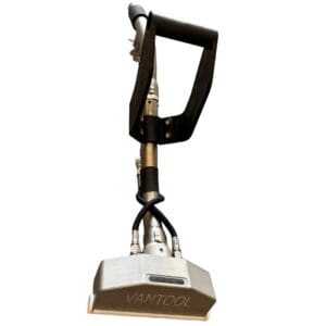 Vantool floor cleaning tool with handle.